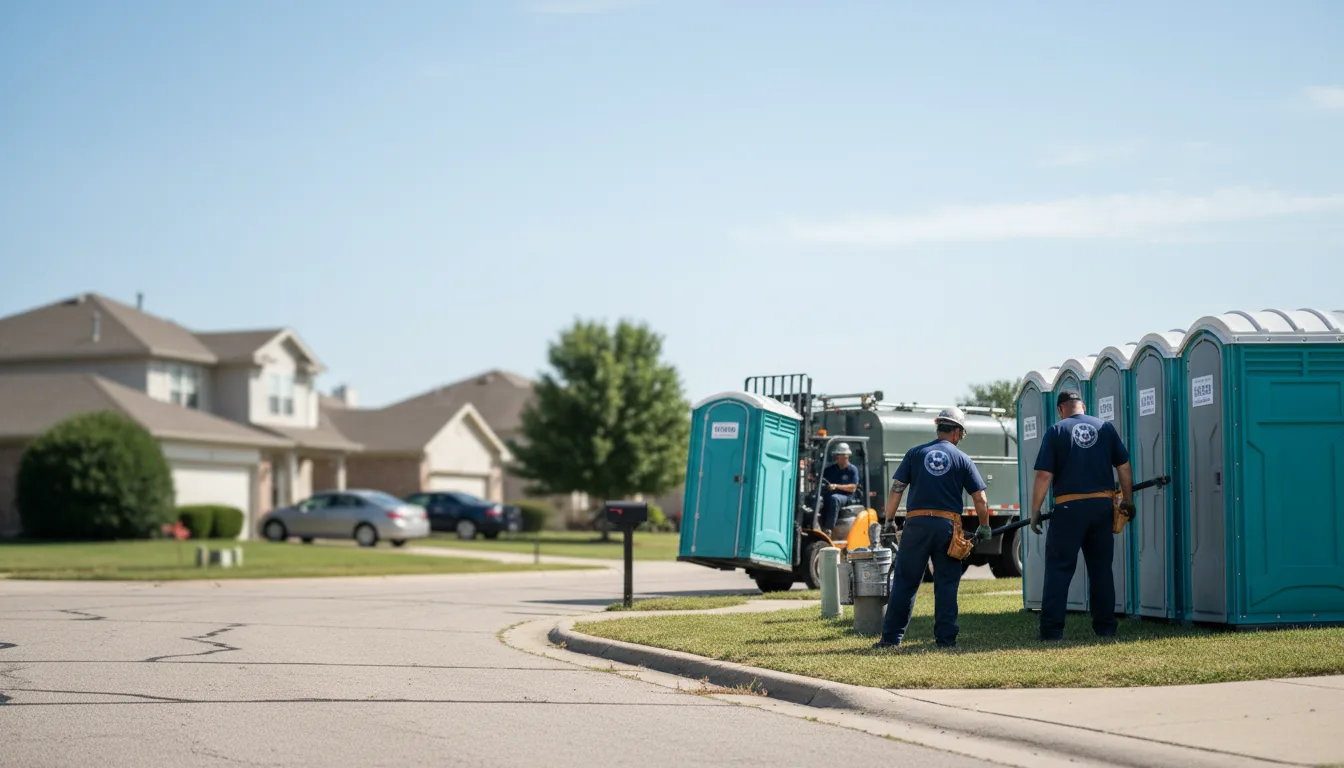 Porta Potty Rental in Center Line, MI near me